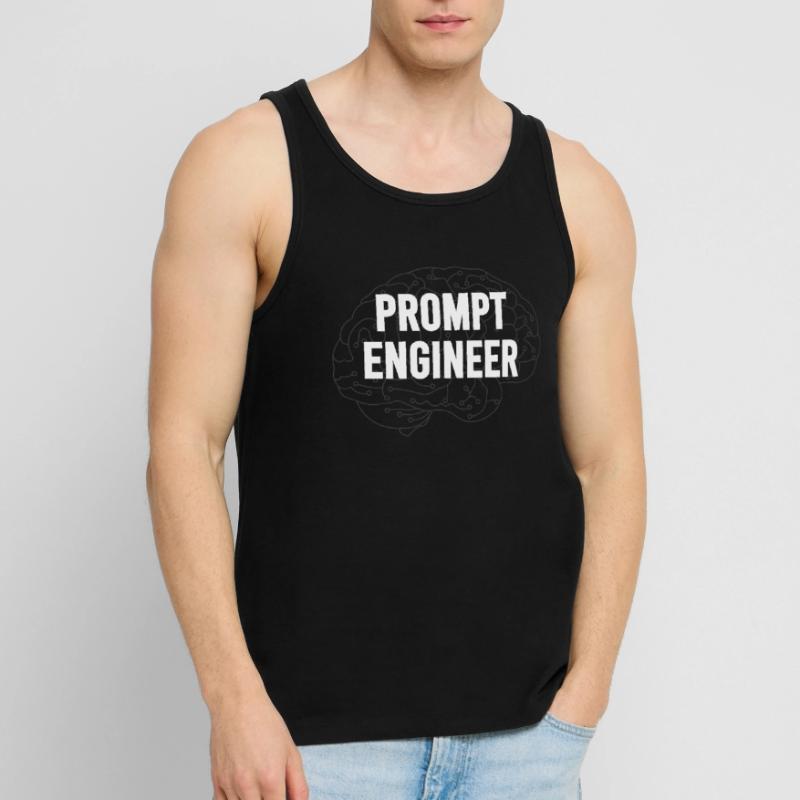 Prompt Engineer - AI - Artificial Intelligence Men's Premium Organic Tank Top