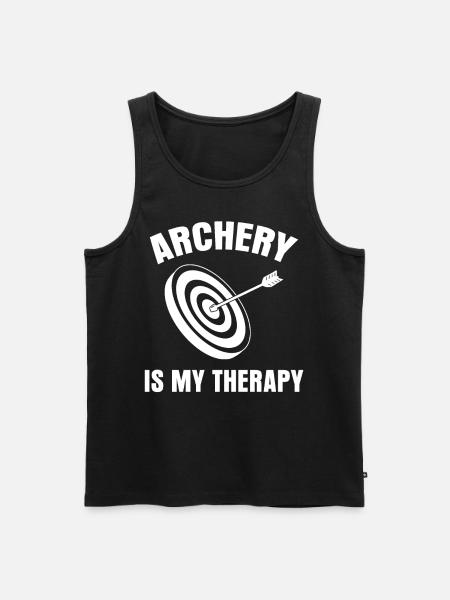 3D Archery Target Archery - Men's Premium Organic Tank Top - black