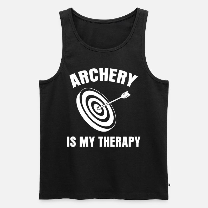 3D Archery Target Archery - Men's Premium Organic Tank Top - black