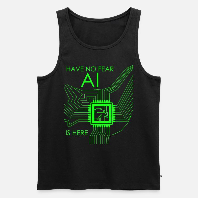 Artifical Intelligence Programmer - Männer Premium Bio Tank Top - Schwarz