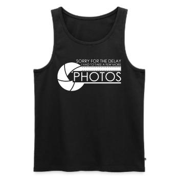 Camera Photography Photograph Photographer - Men's Premium Organic Tank Top - black - Front - Michal (187cm)