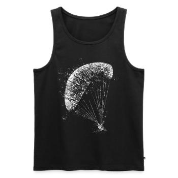 Parapente Gleitsegeln Parapente - Débardeur bio Premium Homme - noir - Devant - Michal (187cm)