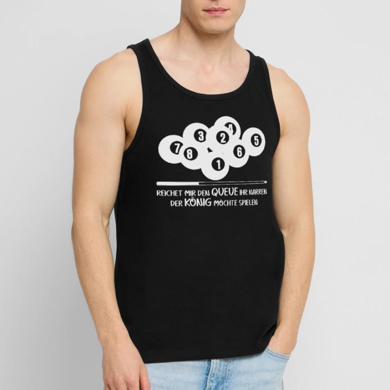 Billard Queue Poolbillard Snooker Männer Premium Bio Tank Top