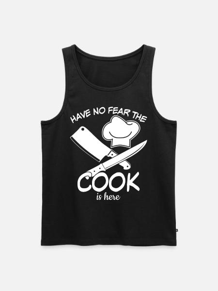 Cooking Chef's Hat Kitchen Chef - Men's Premium Organic Tank Top - black