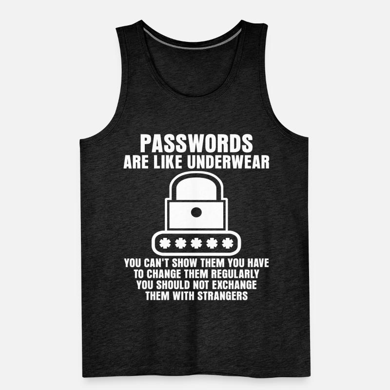 Admin Password Programmer Men's Premium Organic Tank Top