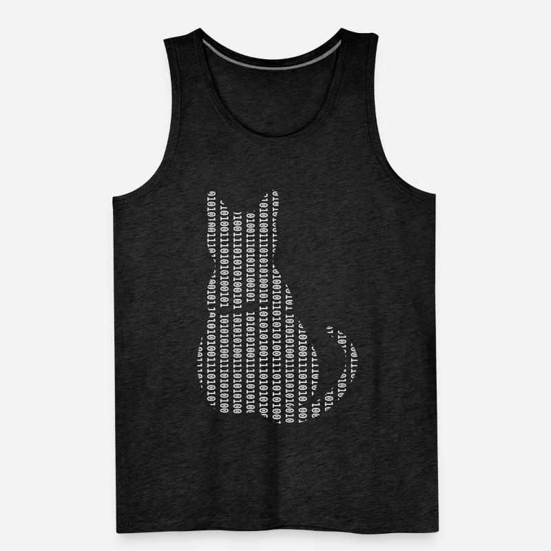 Informaticien Cat Admin Programmeur Débardeur bio Premium Homme