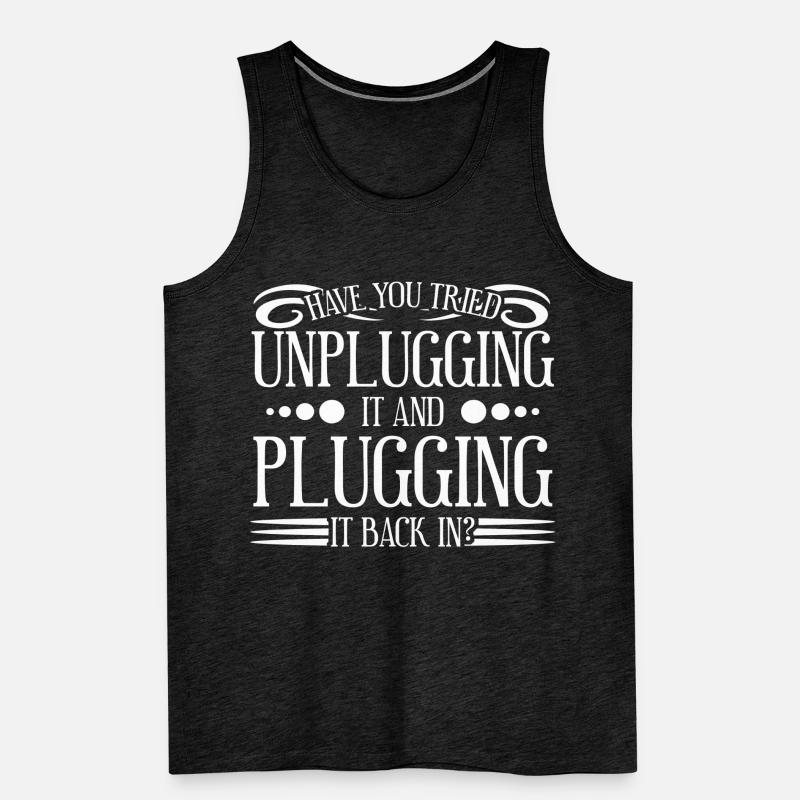 Informatiker Computer Informatik Admin Männer Premium Bio Tank Top