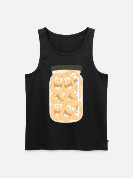Potato in a jar Potatoes - Men's Premium Organic Tank Top - black