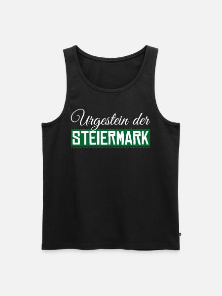 Steiermark - Männer Premium Bio Tank Top - Schwarz