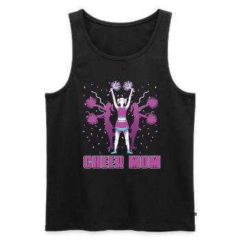 Cheerleading Mom Mother’s Day Gift Cheerleader - Débardeur bio Premium Homme - noir - Devant - Michal (187cm)