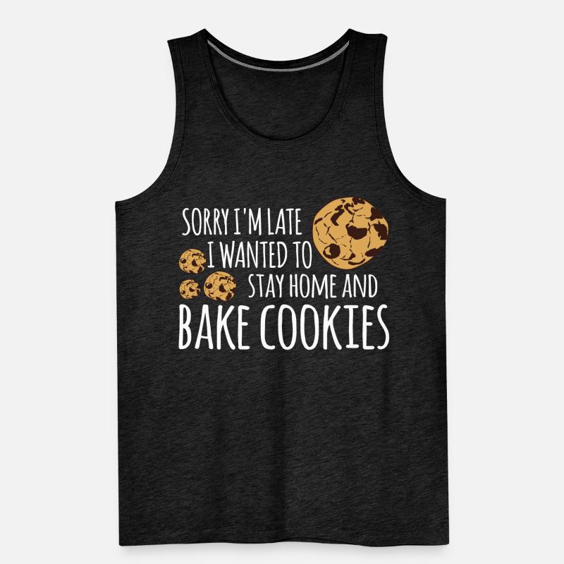 Baking, bakery, baker, baker Men's Premium Organic Tank Top