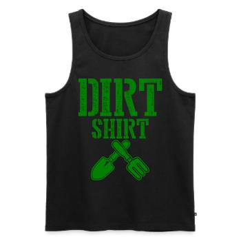 Garden Gardening Gardener - Men's Premium Organic Tank Top - black - Front - Michal (187cm)