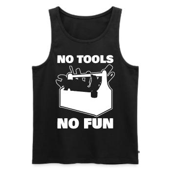 Tool Craftsman DIY Tools - Männer Premium Bio Tank Top - Schwarz - Vorne - AI Model Male 178 light (178cm)