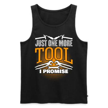 Tools Craftsman Tool DIY - Männer Premium Bio Tank Top - Schwarz - Vorne - AI Model Male 178 light (178cm)