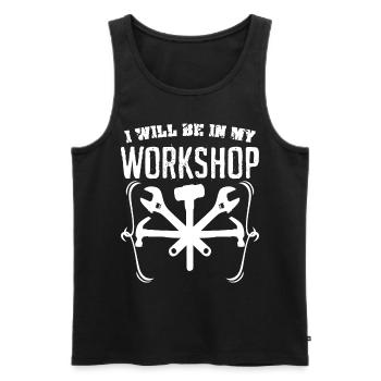 DIY Tools Craftsman Tool - Männer Premium Bio Tank Top - Schwarz - Vorne - AI Model Male 178 light (178cm)