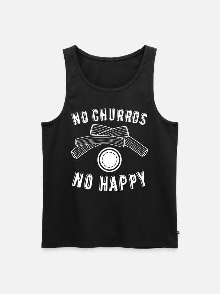 Churros Churrería - Men's Premium Organic Tank Top - black