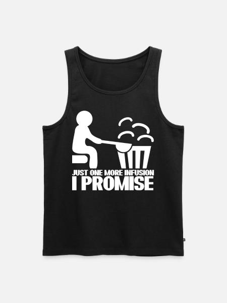 Wellness Sauna Saunaer - Herre Premium økologisk tanktop - sort
