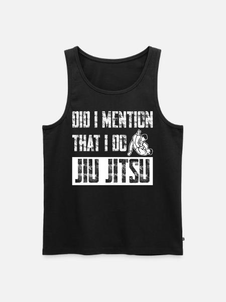 Ju-Jitsu BJJ Jujutsu - Men's Premium Organic Tank Top - black