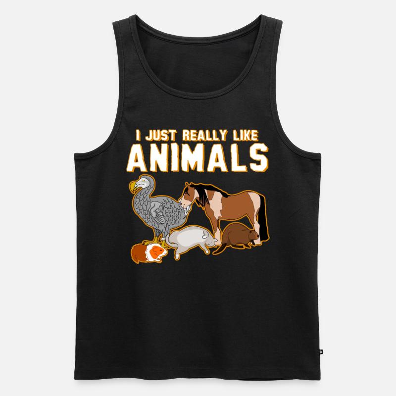 Veterinary Assistant Pets Veterinarian - Männer Premium Bio Tank Top - Schwarz