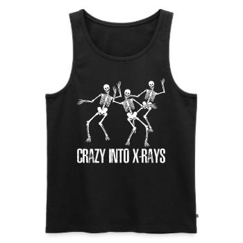 Radiology X -ray Radiologist Radiography - Männer Premium Bio Tank Top - Schwarz - Vorne - Michal (187cm)