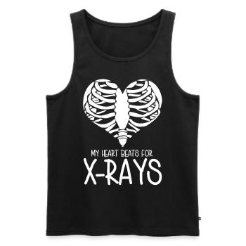 Radiologist Radiography Radiology X -ray - Männer Premium Bio Tank Top - Schwarz - Vorne - Michal (187cm)