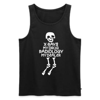 X -ray Radiologist Radiography Radiology - Männer Premium Bio Tank Top - Schwarz - Vorne - AI Model Male 178 light (178cm)