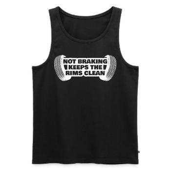 Cars Traffic Rush Hour Driver Commuting - Männer Premium Bio Tank Top - Schwarz - Vorne - AI Model Male 178 light (178cm)