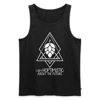 Beer Hop Brewing Craft Beer - Men's Premium Organic Tank Top - black - Front - Michal (187cm)