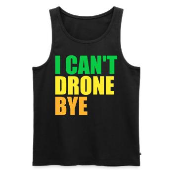FPV Drone Pilot Drones Quadcopter - Men's Premium Organic Tank Top - black - Front - AI Model Male 178 light (178cm)