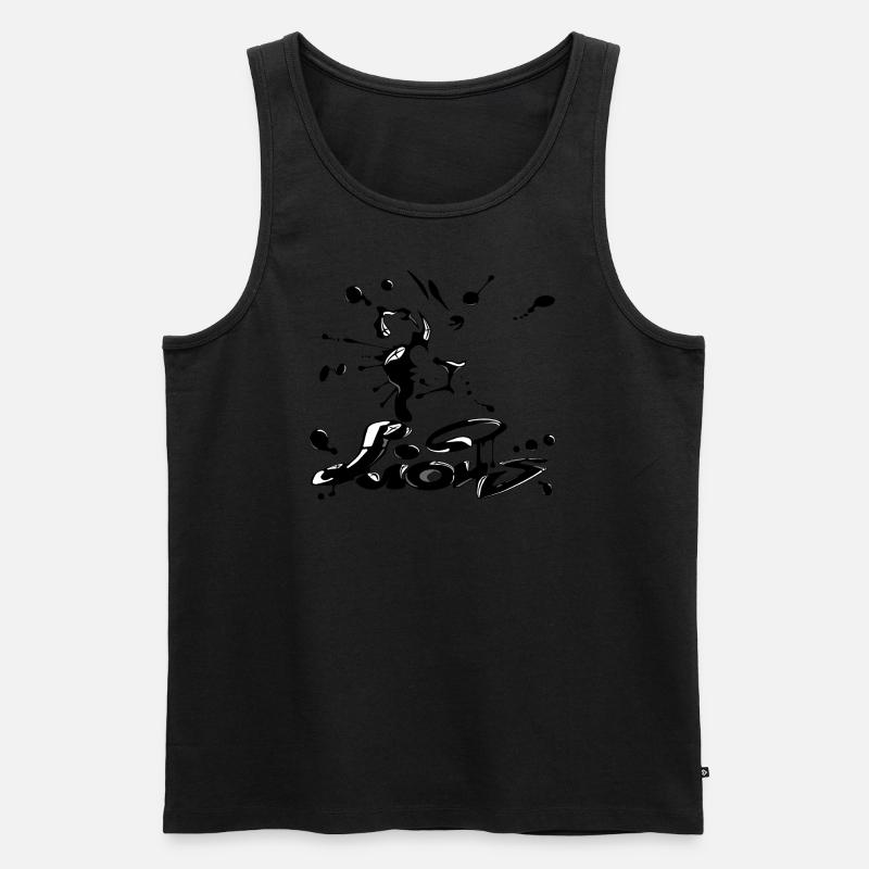 LION - Männer Premium Bio Tank Top - undefined