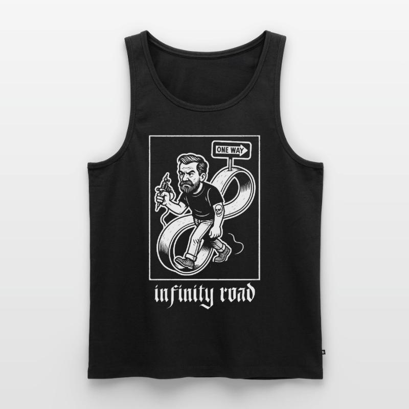 infinity road Männer Premium Bio Tank Top