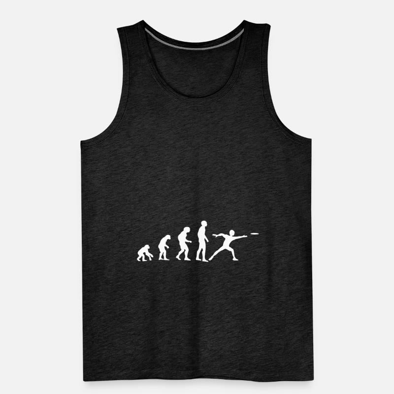 Evolution Discgolf Männer Premium Bio Tank Top