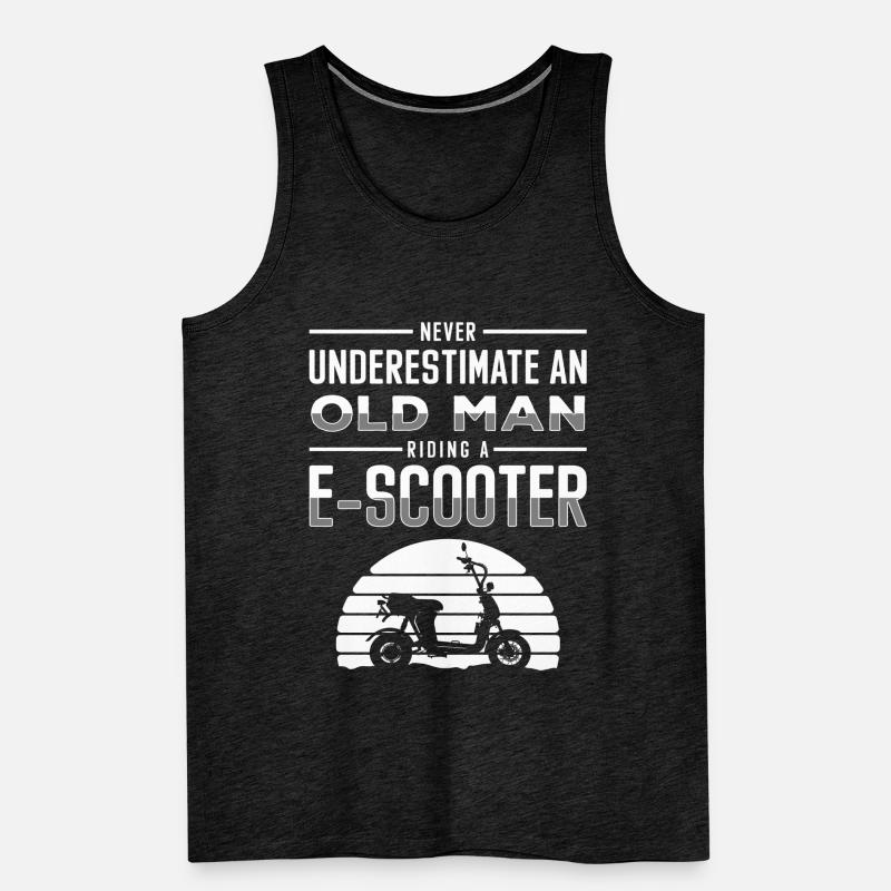 E-Scooter Race Driver Motor Canottiera ecologica premium da uomo