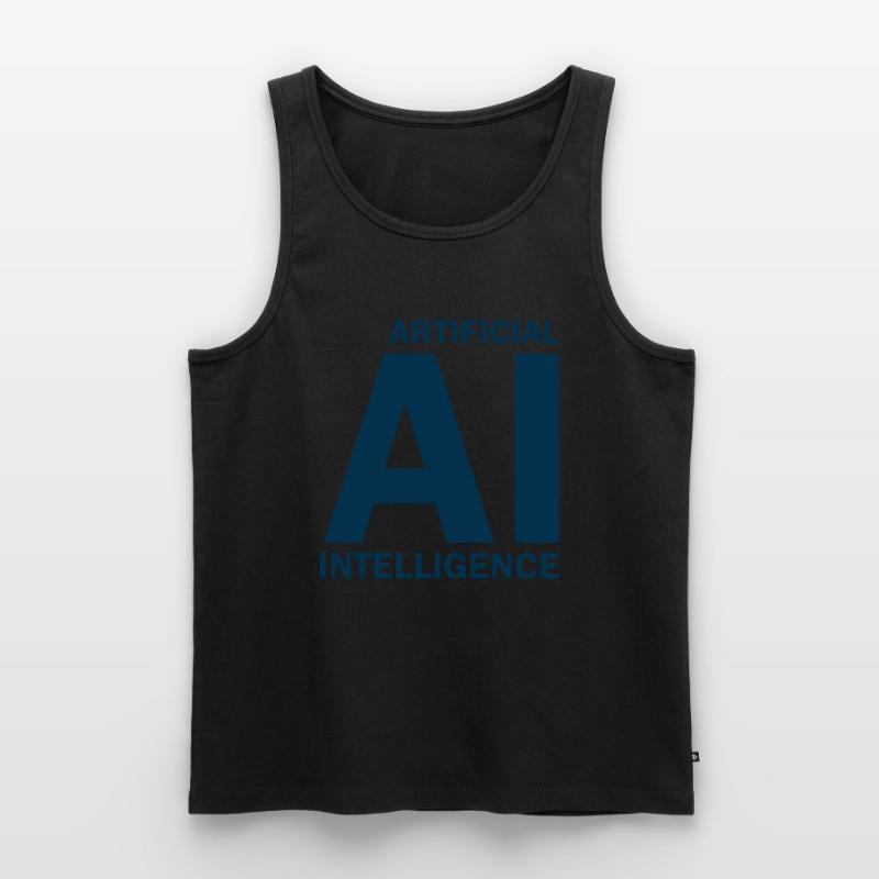 Artificial Intelligence - Artificial Intelligence Men's Premium Organic Tank Top