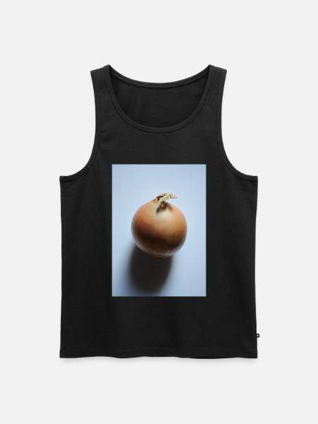 onion - Men's Premium Organic Tank Top - black