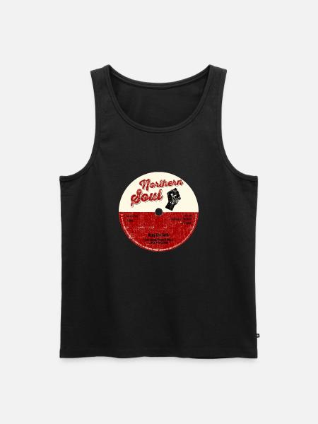 Northern Soul design - Keep The Faith Tee - Mod - Débardeur bio Premium Homme - noir