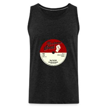 Northern Soul graphique - Keep The Faith Tee - Mod - Débardeur bio Premium Homme - charbon - Devant - Alexander (188cm)