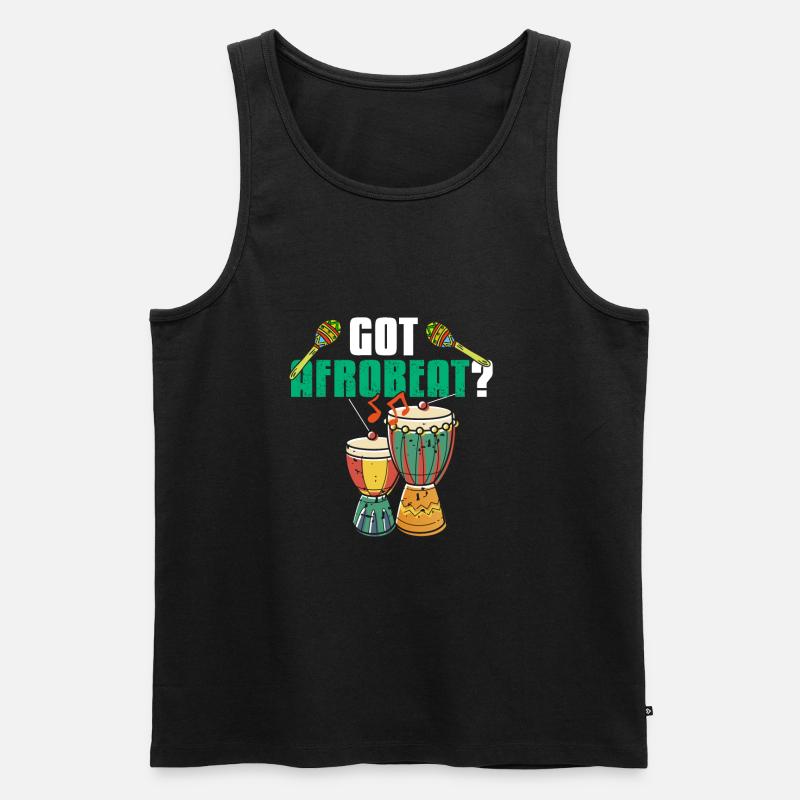 Got Afrobeat? - Männer Premium Bio Tank Top - Schwarz