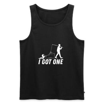I Got One Bräutigam - Männer Premium Bio Tank Top - Schwarz - Vorne - Michal (187cm)