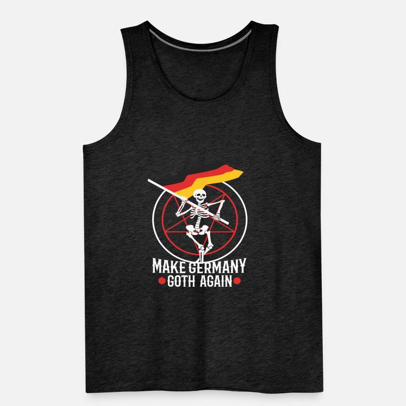 Make Germany goth again Männer Premium Bio Tank Top