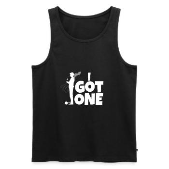 I Got One Bräutigam - Männer Premium Bio Tank Top - Schwarz - Vorne - Michal (187cm)
