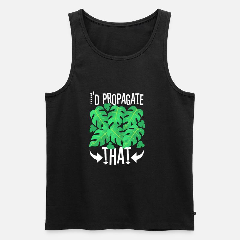 I'd Propagate That - Men's Premium Organic Tank Top - black