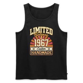 Limited 1967 Lustige Sprüche Geschenk Geburtstag - Männer Premium Bio Tank Top - Schwarz - Vorne - Michal (187cm)