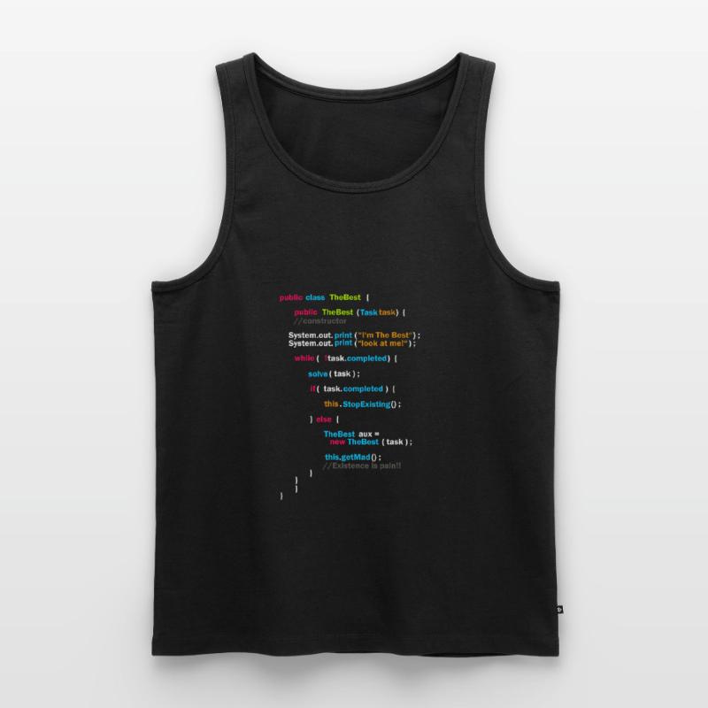 Program code Men's Premium Organic Tank Top