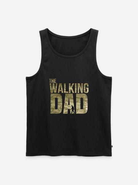 The walking dad - Men's Premium Organic Tank Top - black