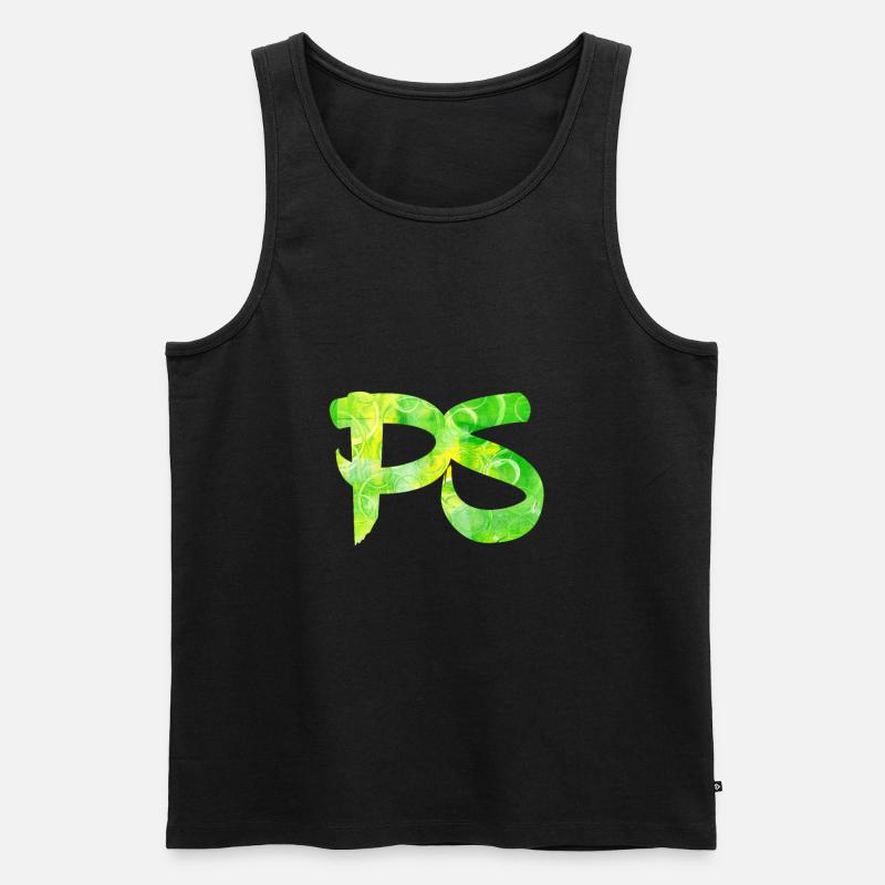 Ps Pferdestärke - Männer Premium Bio Tank Top - Schwarz
