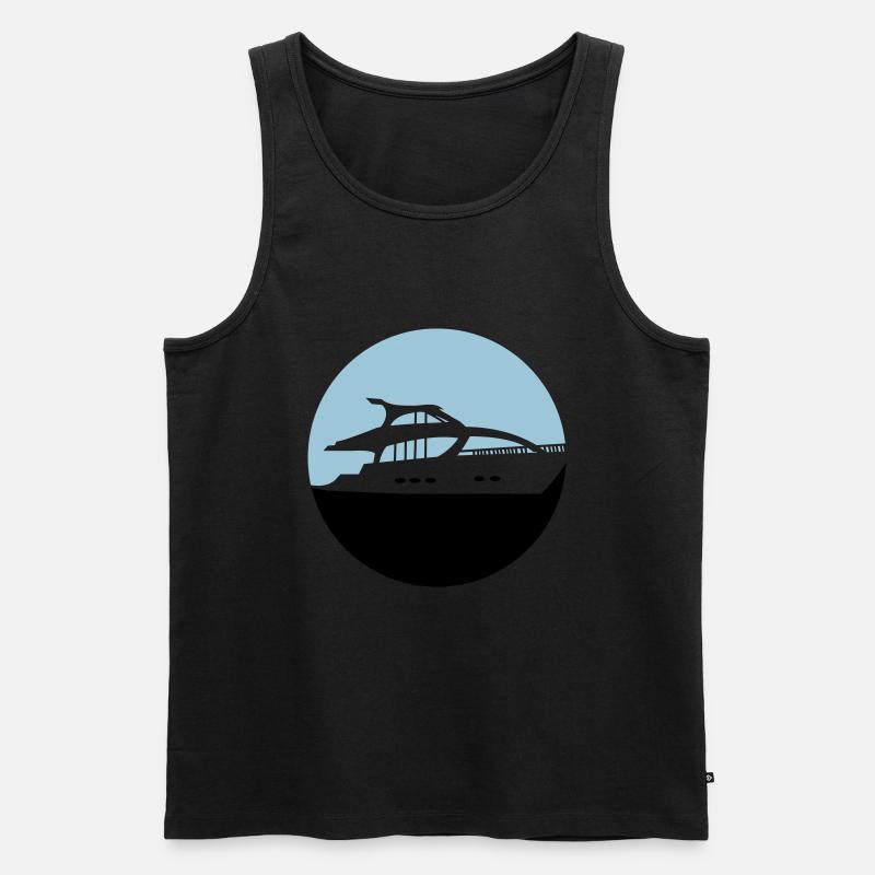 yacht - Männer Premium Bio Tank Top - undefined