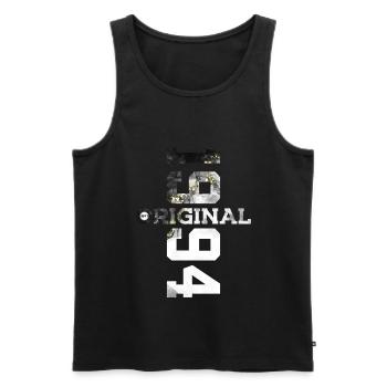 ORIGINAL 32E ANNIVERSAIRE COOL 1994 - Débardeur bio Premium Homme - noir - Devant - Michal (187cm)