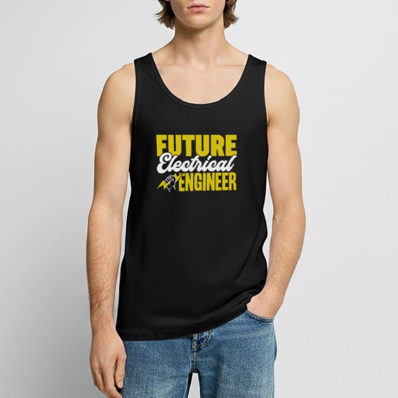 Electrical Engineer Future Electrical Engineer Men's Premium Organic Tank Top