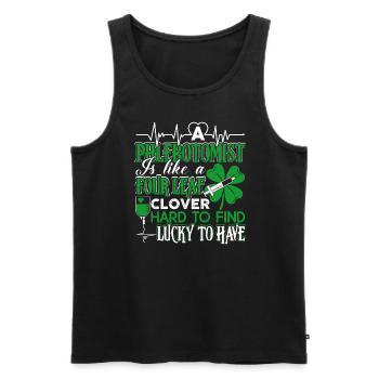 Phlebotomist Phlebotomist Is Hard To Find - Men's Premium Organic Tank Top - black - Front - Michal (187cm)